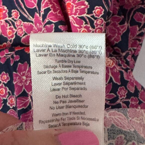 SUDNRY for Evereve The Anywhere Mini Dress in Ditzy Floral Women's size 0 - Picture 12 of 12